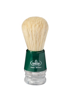 Omega Sakal Tıraş Fırçası 10018 Şeffaf 
